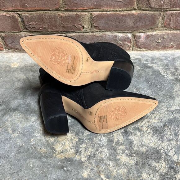 Vince Camuto Women’s Black Leather Catheryna Bootie Size 10 NEW - Picture 7 of 9